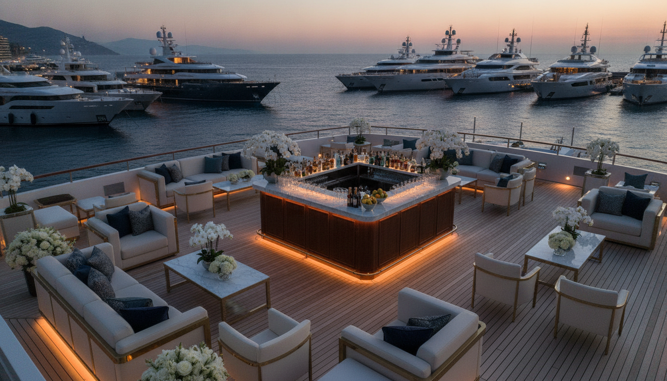 Gastgeber auf meiner Luxusyacht: Events richtig inszenieren
