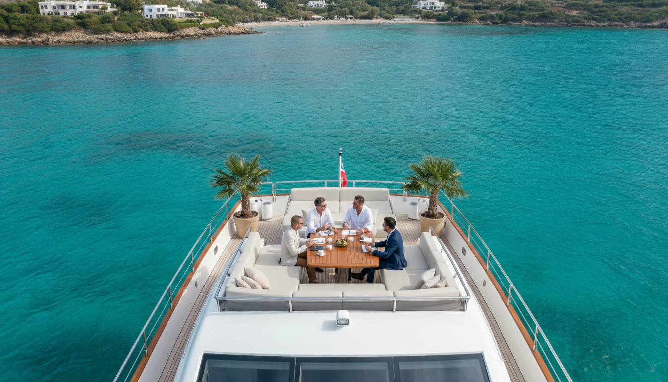Yacht als Visitenkarte: Mein Markenbild stärken