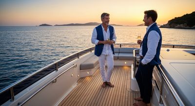 Networking auf See: Geschäftskontakte auf meiner Motoryacht knüpfen